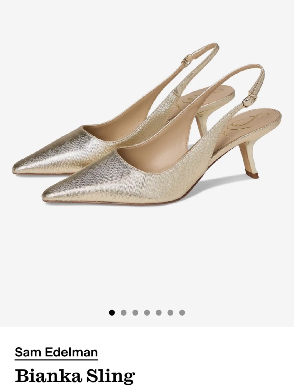 Sam Edelman Bianka Sling Heels